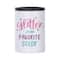 Craft Express 4ct. 12oz. White Stainless Steel Can Cooler
